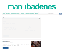Tablet Screenshot of manubadenes.com